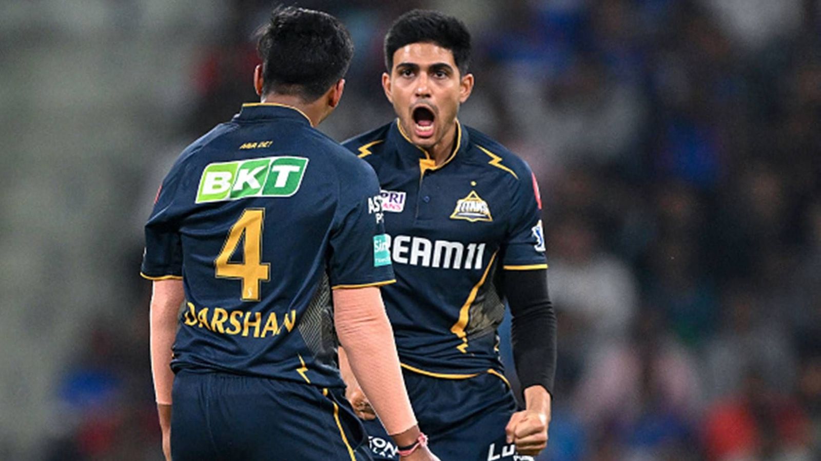 'Poor batting performance by us': Shubman Gill lashes out at Gujarat Titans batters for 33-run loss on 'good wicket to bat on' Umesh Yadav celebrates a wicket with Umesh Yadav (Getty Images)