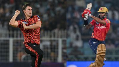 IPL 2024, PBKS vs SRH Live Streaming: When and where to watch Punjab Kings vs Sunrisers Hyderabad match online? Know all details here SRH captain Pat Cummins (left) and PBKS skipper Shikhar Dhawan in this frame. (Getty)