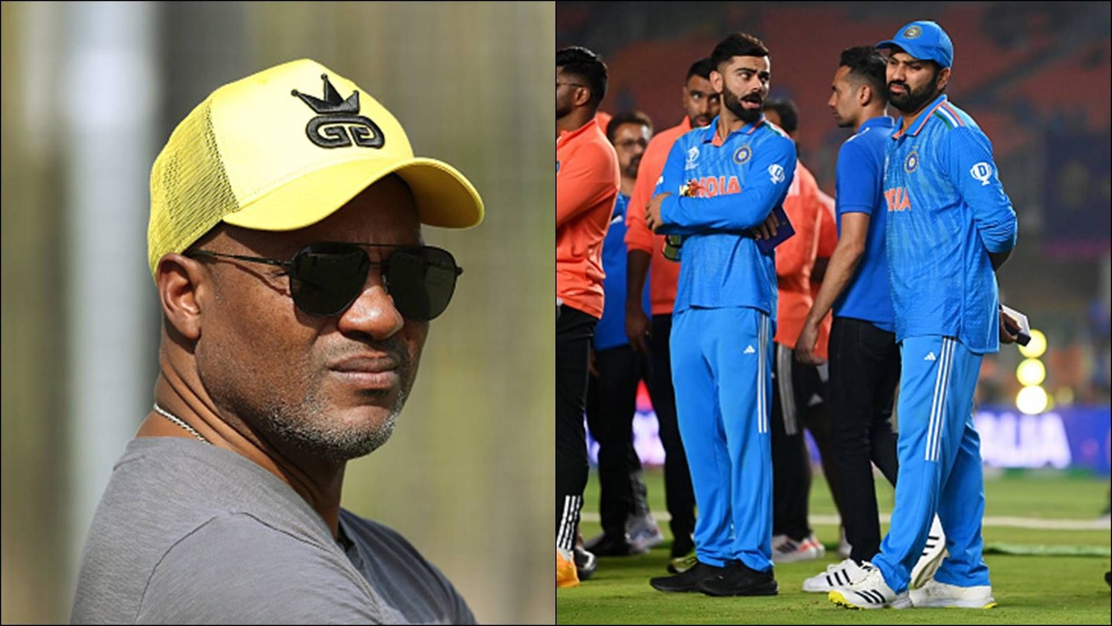 Brian Lara doesn't want Rohit Sharma and Virat Kohli to open in T20 World Cup 2024, says 'it could have a negative effect if...' Former West Indies skipper Brian Lara; Virat Kohli and Rohit Sharma (File Photo: Getty Images)