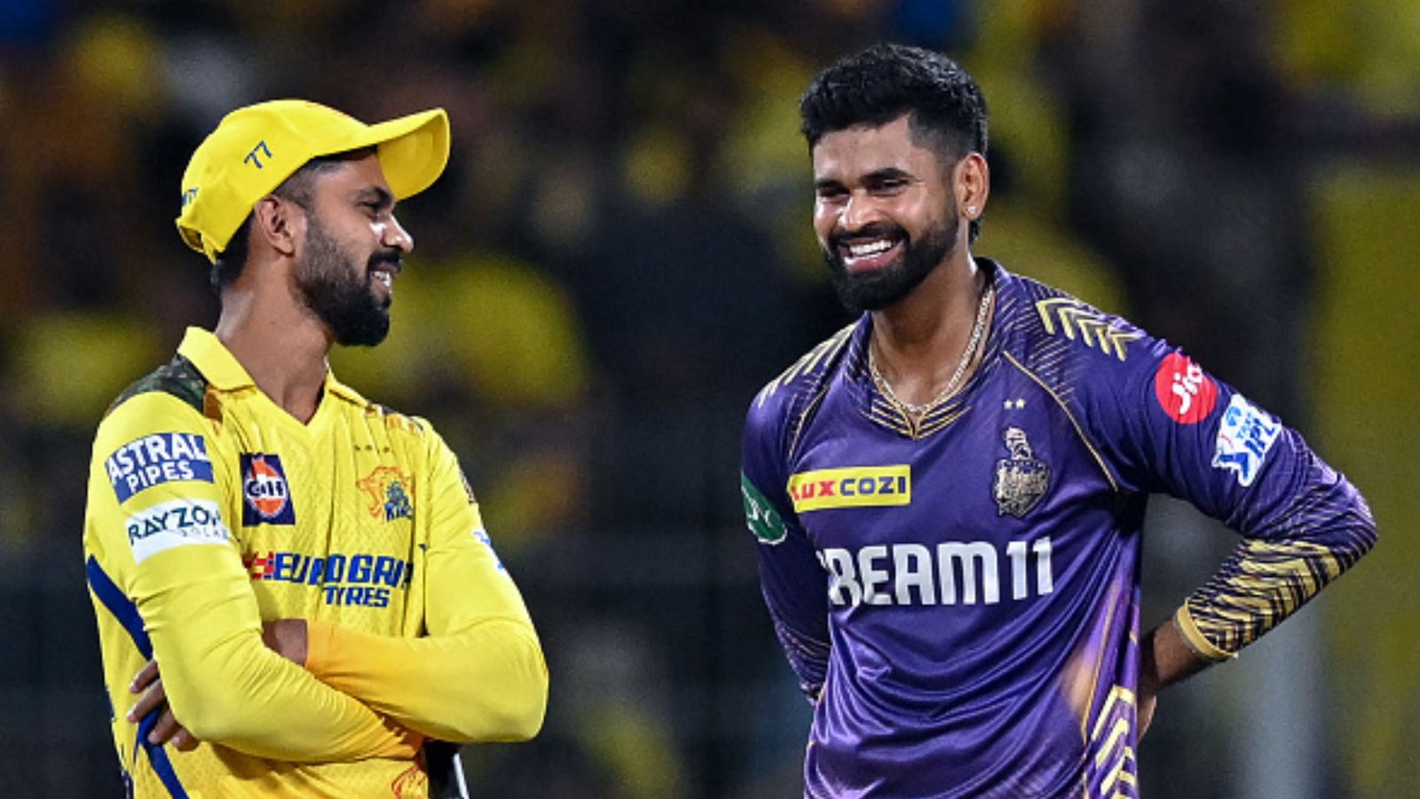 IPL 2024 Points Table: KKR remain unaffected despite tasting 1st defeat, know how CSK are faring after returning to winning ways CSK captain Ruturaj Gaikwad (left) and KKR skipper Shreyas Iyer in this frame. (Getty)