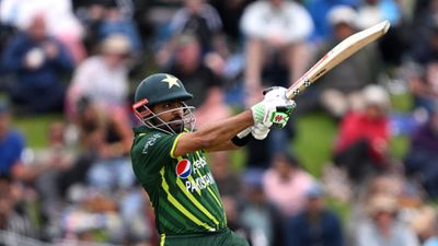 Pakistan announce 17-member strong squad with two high profile comebacks for T20I series against New Zealand, ex-security guard too included Pakistan's white-ball captain Babar Azam in this frame. (Getty)