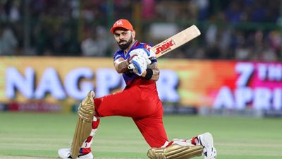 Virat Kohli eyes historic record in MI vs RCB clash; set to become first Indian to reach this epic milestone Virat Kohli playing shot during IPL 2024 match (credit: Getty Images)