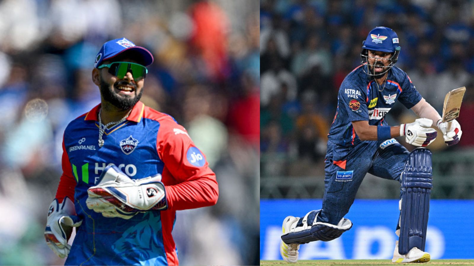 IPL 2024, LSG vs DC Live Streaming: When and where to watch Lucknow Super Giants vs Delhi Capitals' match online? DC skipper Rishabh Pant (left) and LSG captain KL Rahul in this frame. (Getty)