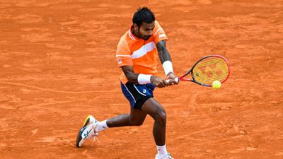 Sumit Nagal’s journey ends at Monte Carlo Masters, loses to Holger Rune in 2nd round Sumit Nagal of India. (Getty)