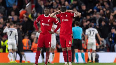 Europa League 2024: Atalanta stun Liverpool 3-0 at Anfield; breaks Reds' 14-month long home win streak Disappointed Liverpool players after 3-0 loss against Atalanta (credit: Getty Images)