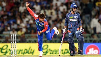 'Got injured first game and was difficult to see the team...': Kuldeep Yadav lays bare his emotions after game-changing spell Kuldeep Yadav bowls against Lucknow Super Giants (Getty Images)