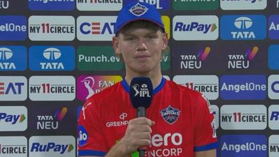 Jake Fraser-McGurk ecstatic after entering list of Delhi Capitals legends on debut with fifty, says 'this is a different world' Jake Fraser-McGurk in the post-match presentation (Screengrab: X)