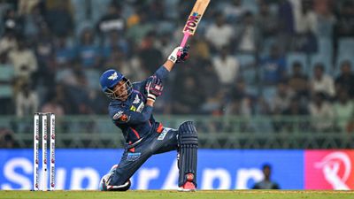'Helped me enhance my batting’: Ayush Badoni credits camp in Australia for batting heroics against Delhi Capitals Ayush Badoni playing a shot during his knock against DC (credit: Getty Images)