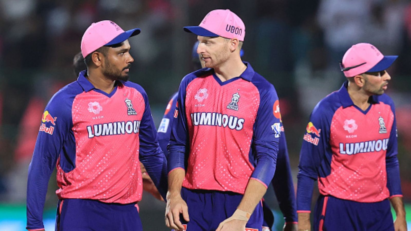 IPL 2024: Rovman Powell provides significant update on Jos Buttler's injury, reveals superstar batter's return date Jos Buttler (C) missed the game against Punjab Kings on April 13, 2024. (PC: Getty).