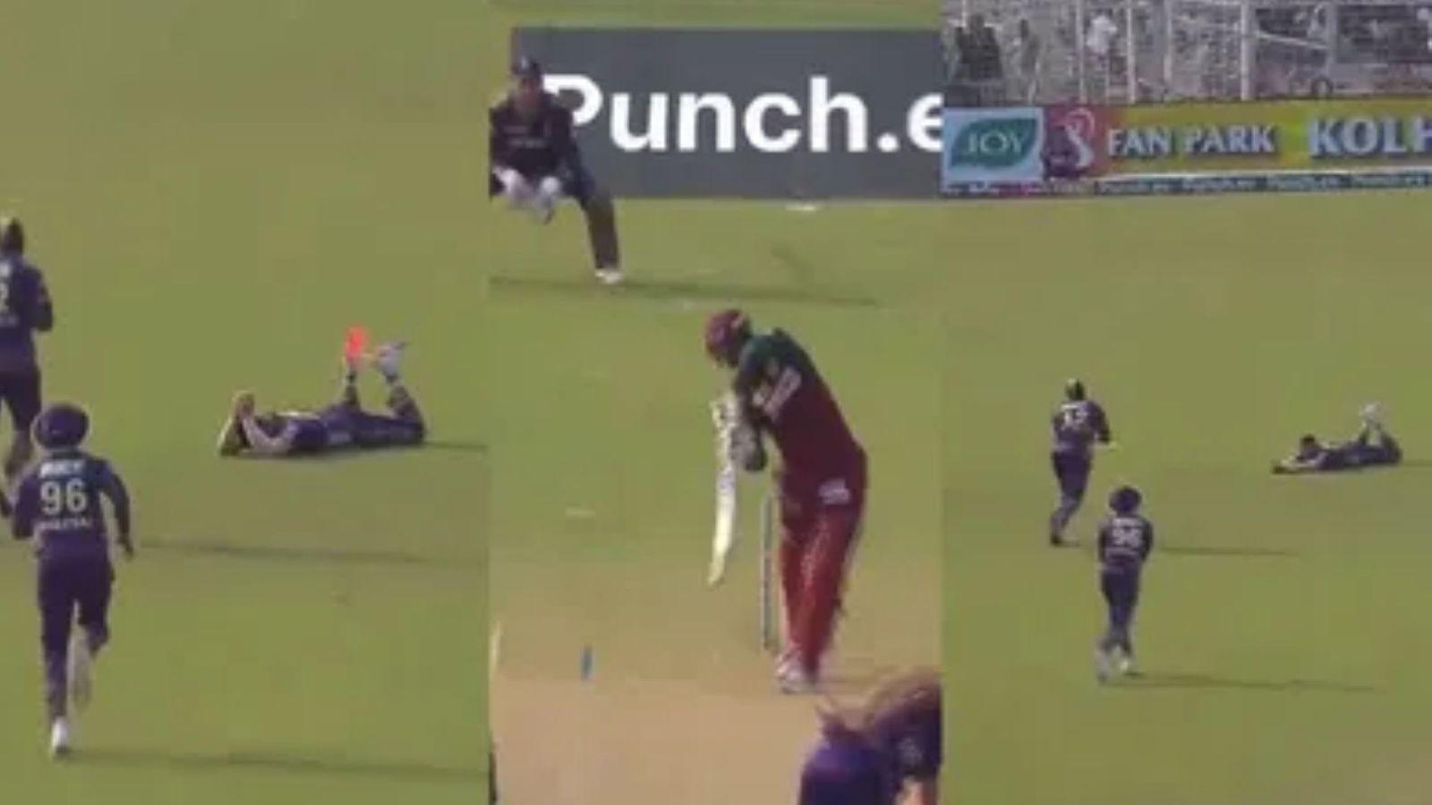 WATCH: KKR's Ramandeep Singh takes jaw-dropping catch to leave Deepak Hooda and onlookers stunned; video viral WATCH: KKR's Ramandeep Singh takes jaw-dropping catch to leave Deepak Hooda and onlookers stunned; video viral