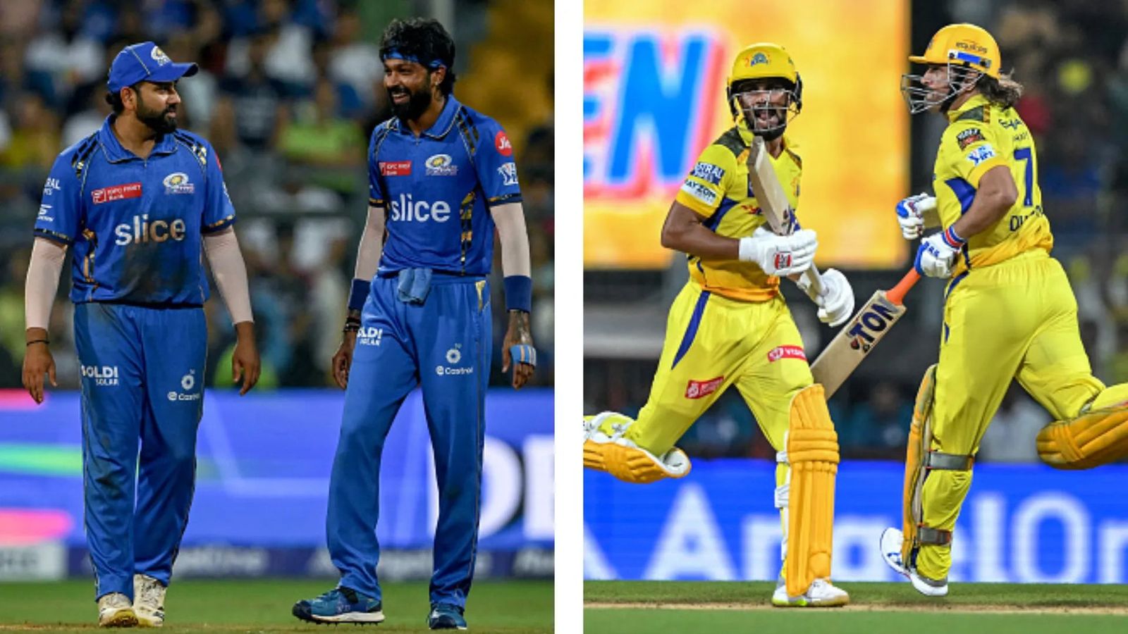 IPL 2024: Hardik Pandya elects to field after winning toss, Ruturaj Gaikwad makes one change as match-winner returns; check playing XIs MI have won 20 matches against CSK in IPL. (PC: Getty).