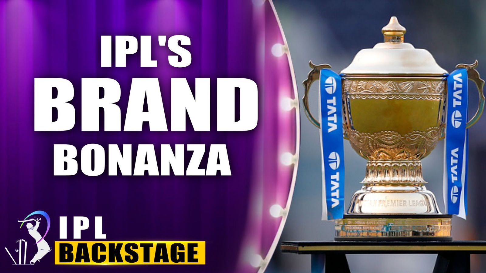 IPL's Meteoric Rise: Brand value exceeds Rs 90,000 crores, outshining international sports leagues; check list here IPL trophy. (PC: Getty).