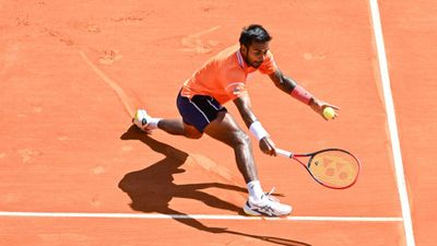 Sumit Nagal hits new high of No. 80 in ATP rankings after Monte Carlo battle with Holger Rune Sumit Nagal of India in action. (Getty)