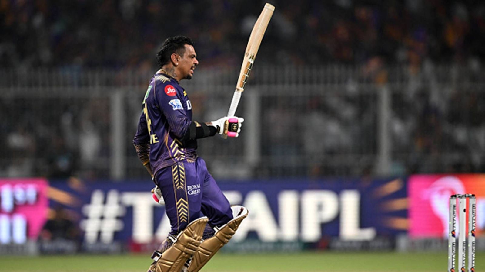 Sunil Narine drops major hint on T20I retirement U-turn after maiden century ahead of T20 World Cup, says 'It is what it...' KKR opener Sunil Narine celebrates his maiden T20 century (Getty Images)