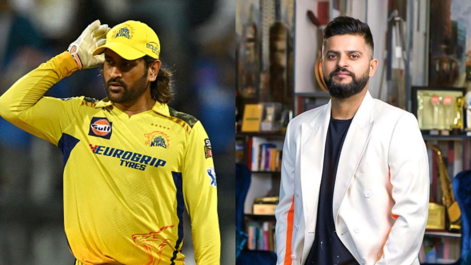 WATCH: Suresh Raina turns down MS Dhoni's retirement rumours, says will play for CSK in IPL 2025 MS Dhoni and Suresh Raina in frame (credit: Getty Images)