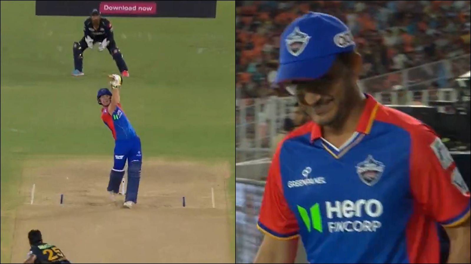 Sourav Ganguly leaves dugout laughing as Jake Fraser-McGurk smashes 1st ball for massive six; watch viral video Sourav Ganguly reacts to Jake Fraser-McGurk hitting a first-ball six (Screengrab: X)