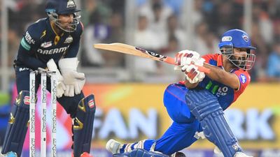 EXPLAINED: Why Rishabh Pant was adjudged 'Player of the Match' despite scoring just 16 runs in DC' record win over GT? Delhi Capitals' captain Rishabh Pant (R) plays a shot during their IPL 2024 clash against Gujarat Titans at the Narendra Modi Stadium in Ahmedabad on April 17. (Getty)