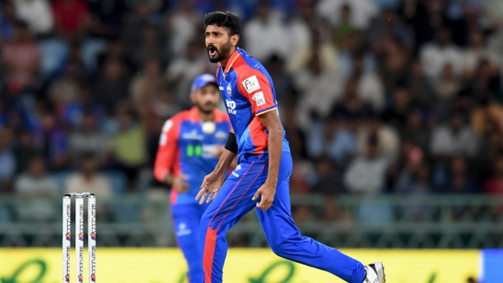 IPL 2024 Purple Cap: Khaleel Ahmed back in top 5 mix after impressive spell vs GT, check full list here Delhi Capitals star pacer Khaleel Ahmed in this frame. (Getty)