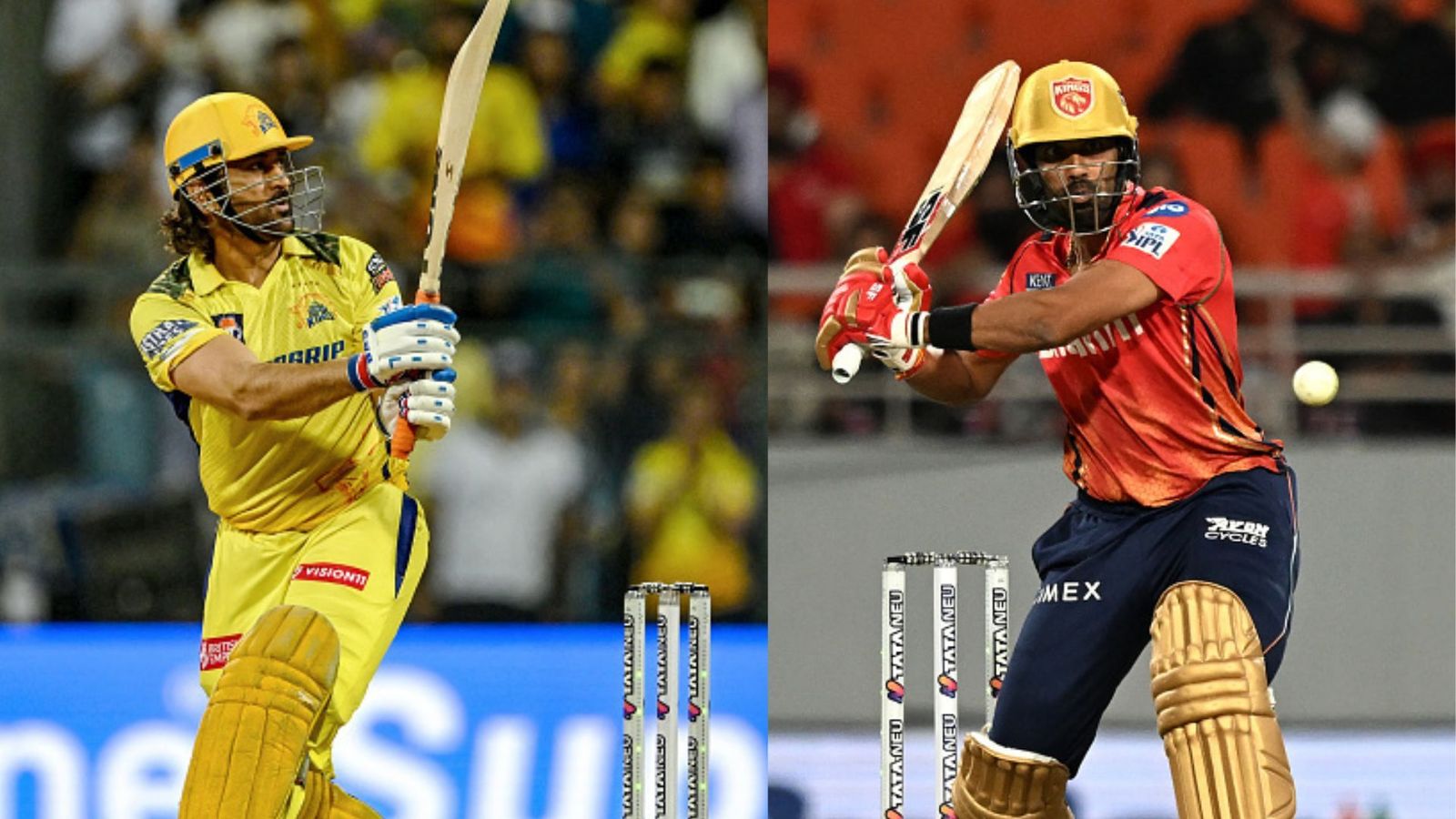 Punjab Kings' finisher Shashank Singh sheds light on conversation with legendary finisher MS Dhoni Chennai Super Kings' MS Dhoni (L), Punjab Kings' Shashank Singh. (Getty)