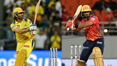 Punjab Kings' finisher Shashank Singh sheds light on conversation with legendary finisher MS Dhoni Chennai Super Kings' MS Dhoni (L), Punjab Kings' Shashank Singh. (Getty)