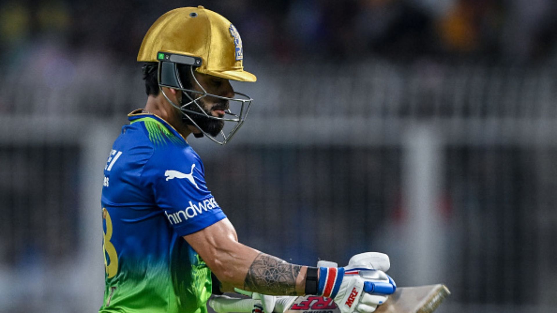 'Obviously he was out of crease': Virat Kohli's RCB teammate makes stunning remark on his controversial dismissal against KKR Virat Kohli after his dismissal against KKR (Getty)