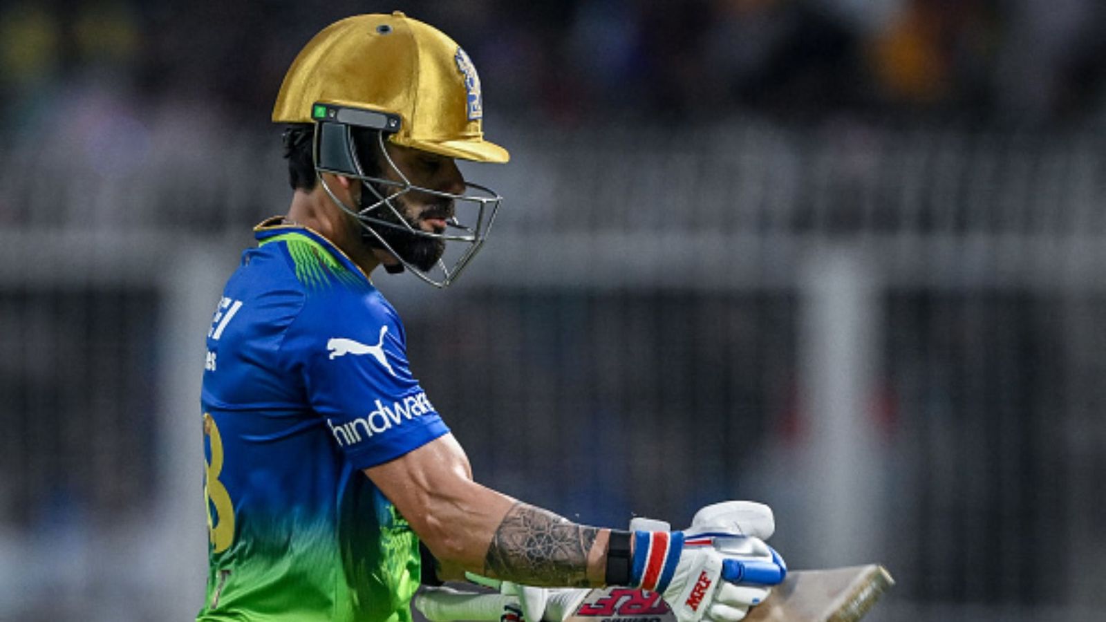 'Obviously he was out of crease': Virat Kohli's RCB teammate makes stunning remark on his controversial dismissal against KKR Virat Kohli after his dismissal against KKR (Getty)