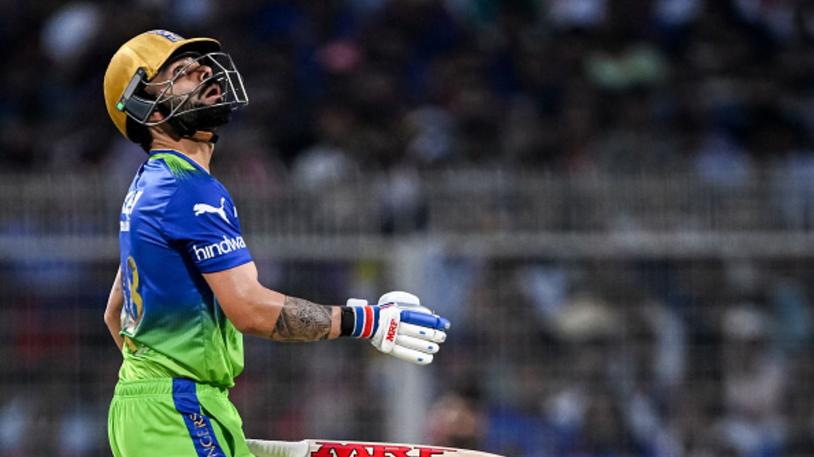 Former Indian cricketer slams umpires decision on Virat Kohli's controversial dismissal, calls it 'ghatiya' Virat Kohli after his dismissal against KKR (Getty)