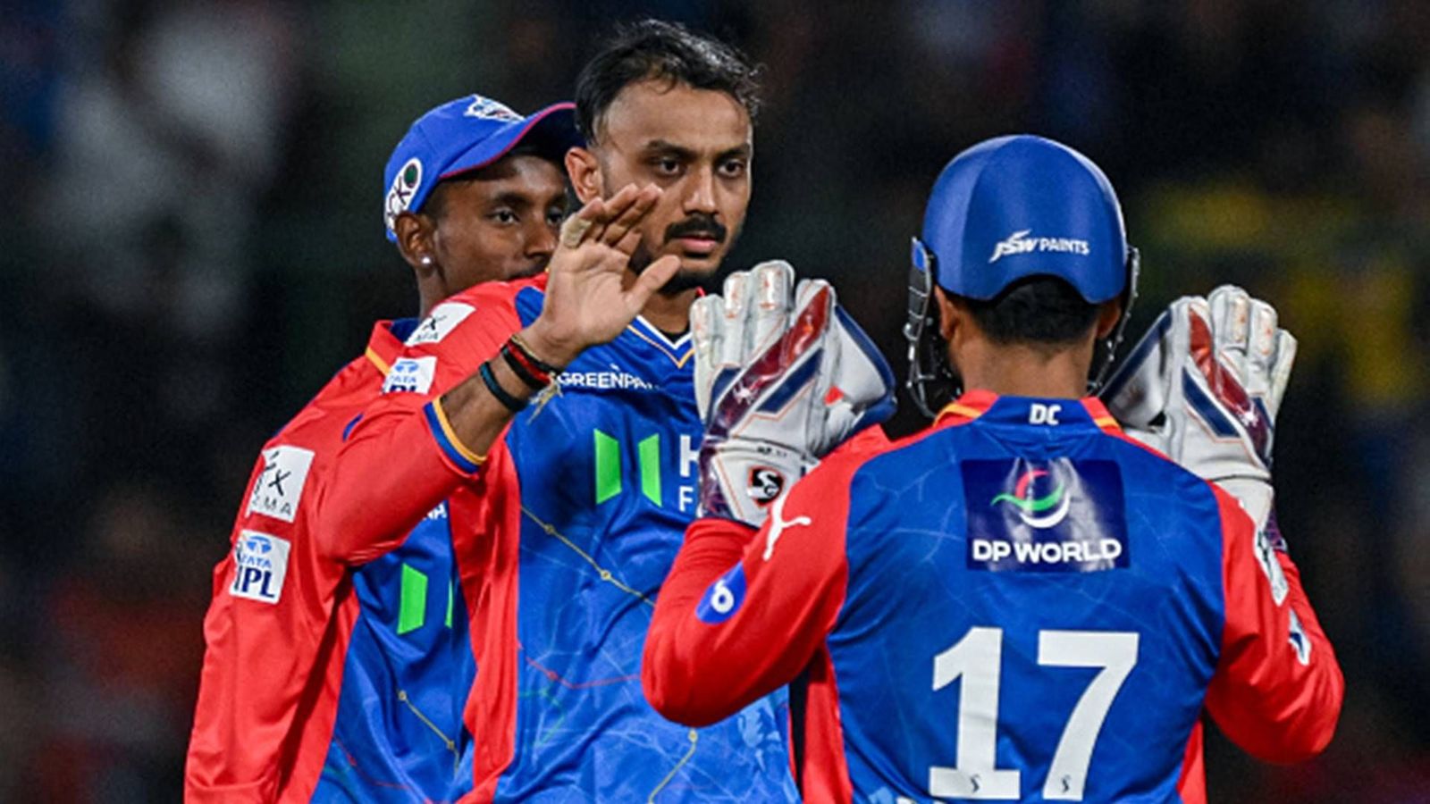 After SRH beating, Axar Patel and Mukesh Kumar question the impact player rule as it 'works as per batter's convenience' Axar Patel celebrates a wicket with Rishabh Pant (Getty Images)