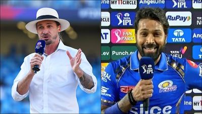'Lose the next game, smile and then repeat that nonsense again': Dale Steyn takes indirect dig at Hardik Pandya after 5th defeat of IPL 2024 Former South Africa fast bowler Dale Steyn; Hardik Pandya in post-match presentation (File Photo: Getty Images, Screengrab: X)