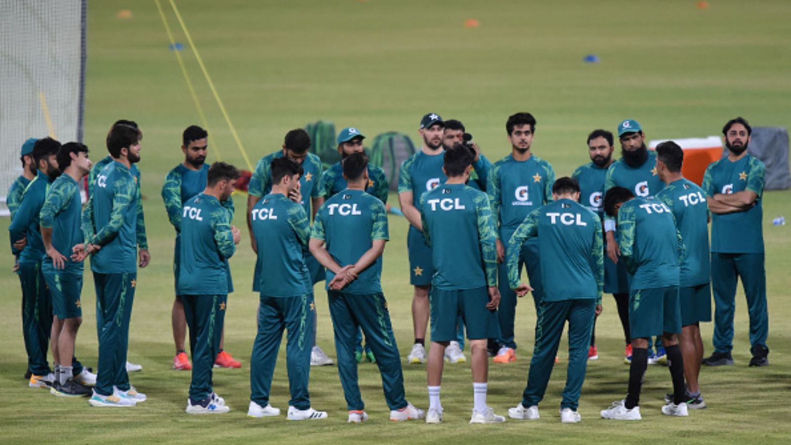 Big Blow to Pakistan after 3rd T20I loss, PCB rules out two big stars for remainder of New Zealand series Pakistan cricket team during practice session (Getty)
