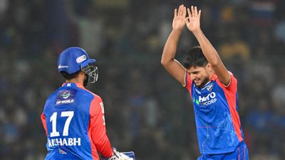 'Always trust someone who is...': Rishabh Pant explains rationale behind giving crucial 2nd last over to Rasikh Salam in DC's win over GT Delhi Capitals' Rasikh Salam (R) celebrates with captain Rishabh Pant after taking the wicket of Gujarat Titans' M Shahrukh Khan during their IPL 2024 clash on April 24. (Getty)