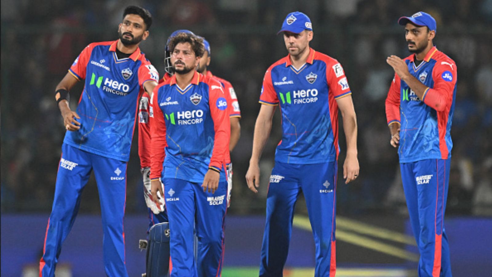 IPL 2024 Purple Cap: Kuldeep Yadav rolls into top 4 after DC's victory over GT, Mustafizur Rahman slumps to this spot; check full list Delhi Capitals' Kuldeep Yadav (2L) celebrates with teammates after taking the wicket of Gujarat Titans' Rahul Tewatia during their IPL 2024 clash on April 24. (Getty)