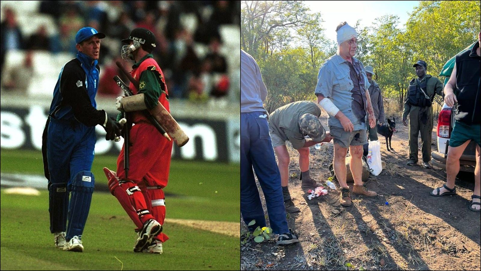 Former Zimbabwe cricketer survives vicious leopard attack; wife narrates ordeal and shares photos Former Zimbabwe cricketer survives vicious leopard attack; wife narrates ordeal and shares photos