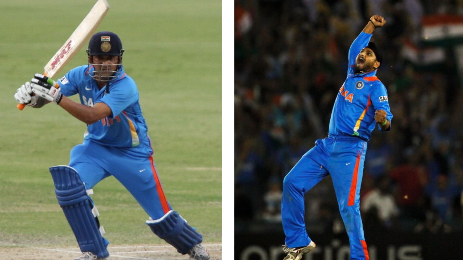 Legends League Cricket launches LLC Ten10 to boost 'Fit India' campaign Gautam Gambhir (L) and Harbhajan Singh (R). (PC: Getty).
