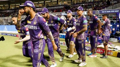 IPL 2024: Shell-shocked KKR captain Shreyas Iyer reacts after getting hammered by PBKS in historic match, says '...not being able to defend 260' KKR captain Shreyas Iyer leading his team out on the field. (PC: IPL).