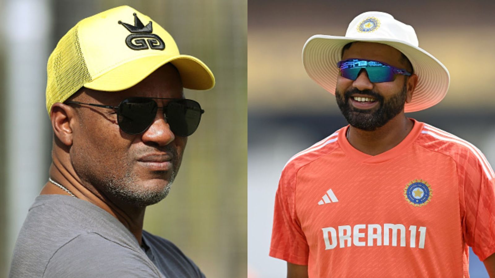 T20 World Cup 2024: Brian Lara names his ideal 15-member India squad, makes one surprise pick and snubs Rinku Singh Brian Lara (L) and Rohit Sharma (R). (PC: Getty).