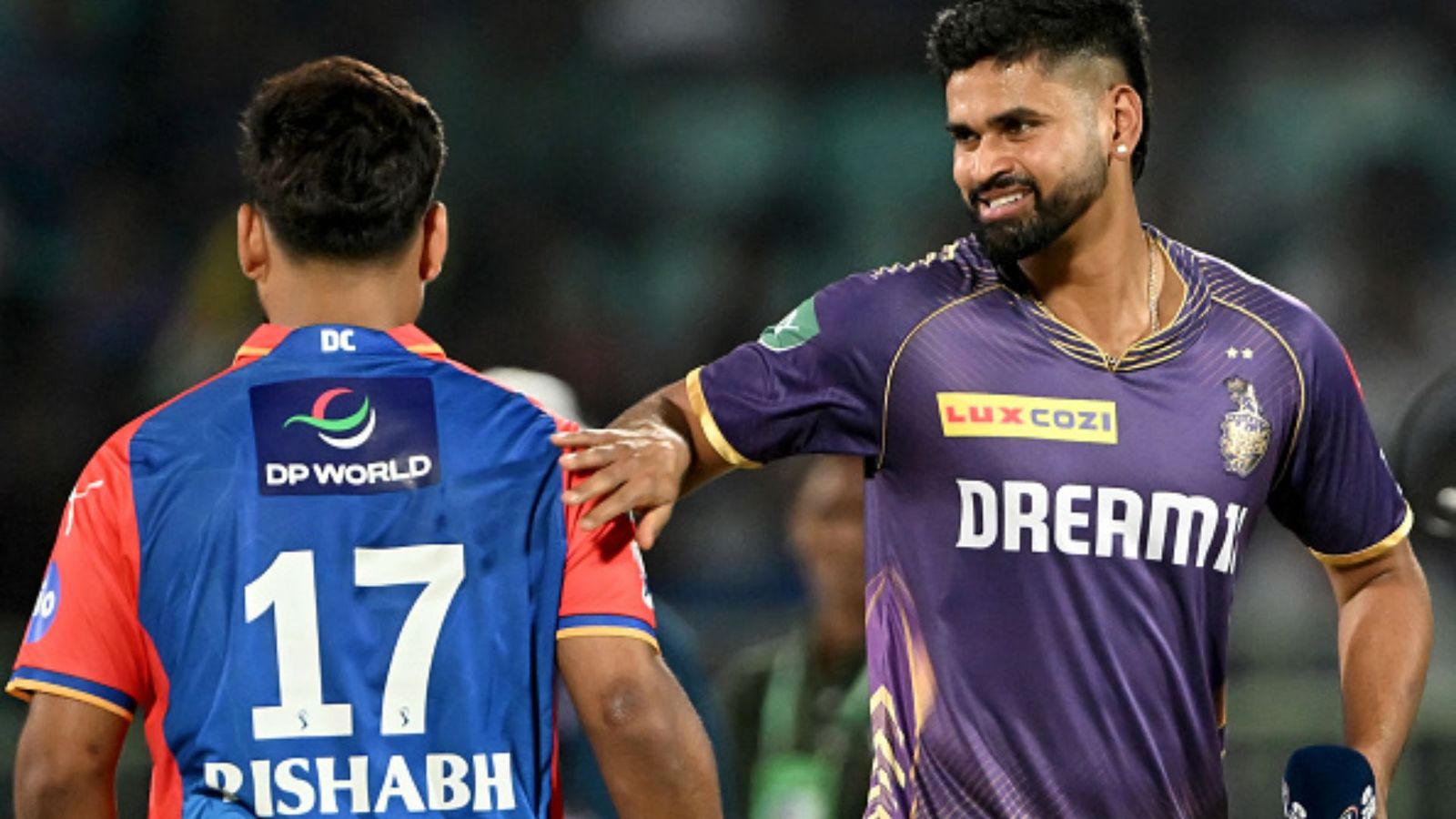 KKR vs DC: Mitchell Starc returns for Kolkata Knight Riders, Rishabh Pant announces return of star opener; check playing XIs Rishabh Pant and Shreyas Iyer in frame (Getty)