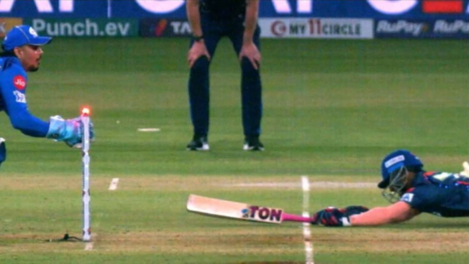 Out or not out? Ayush Badoni's run out dismissal causes controversy while Ishan Kishan forgets to take bails off first time Ishan Kishan runs out Ayush Badoni (Screengrab: X)