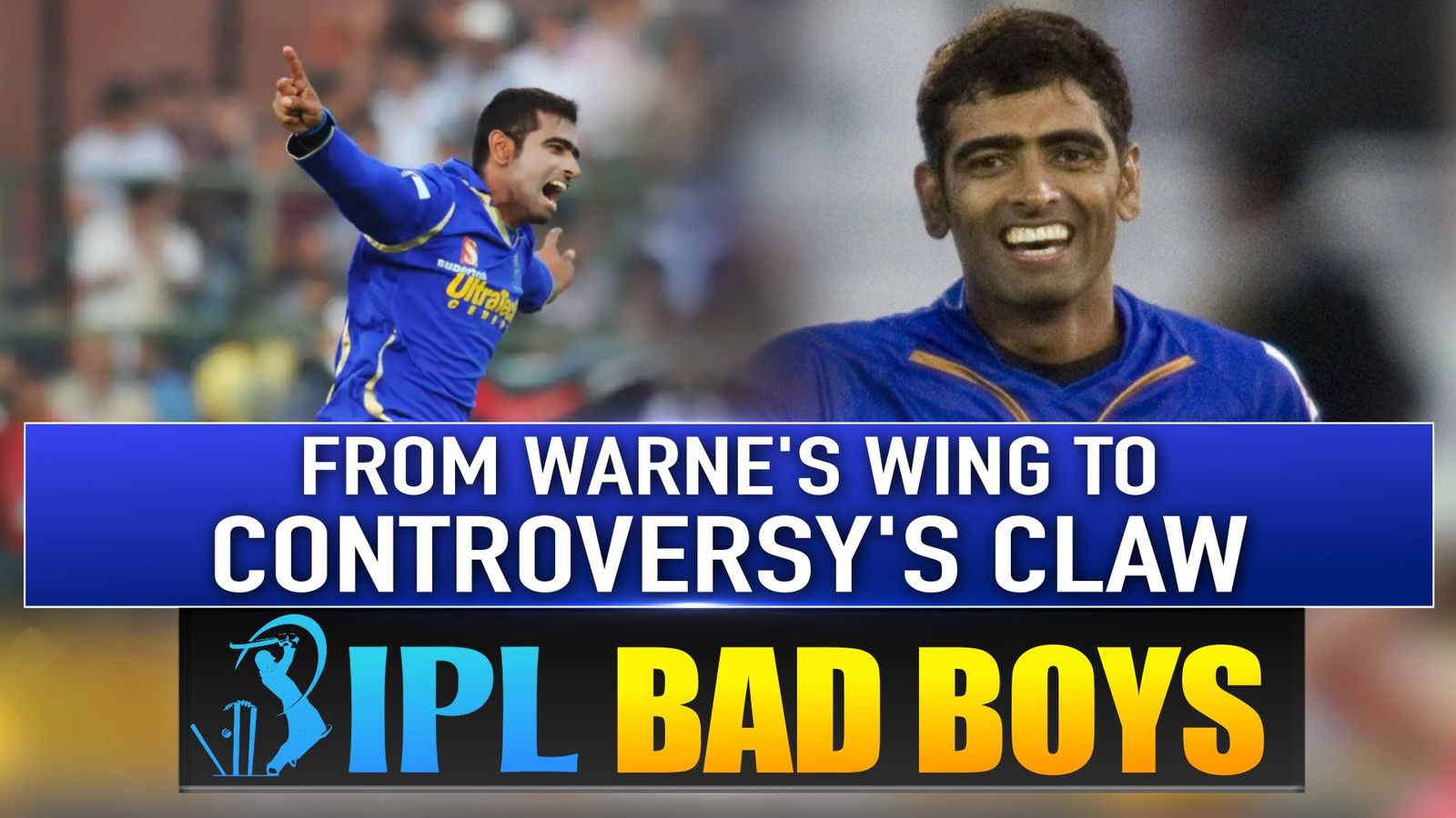 IPL Bad Boys: Backed by Shane Warne, suspected of illegal bowling action: A blossoming career of Gujarat pacer ruined by match-fixing scandal Amit Singh and Shane Warne during IPL 2009 (File Photo: Getty Images)