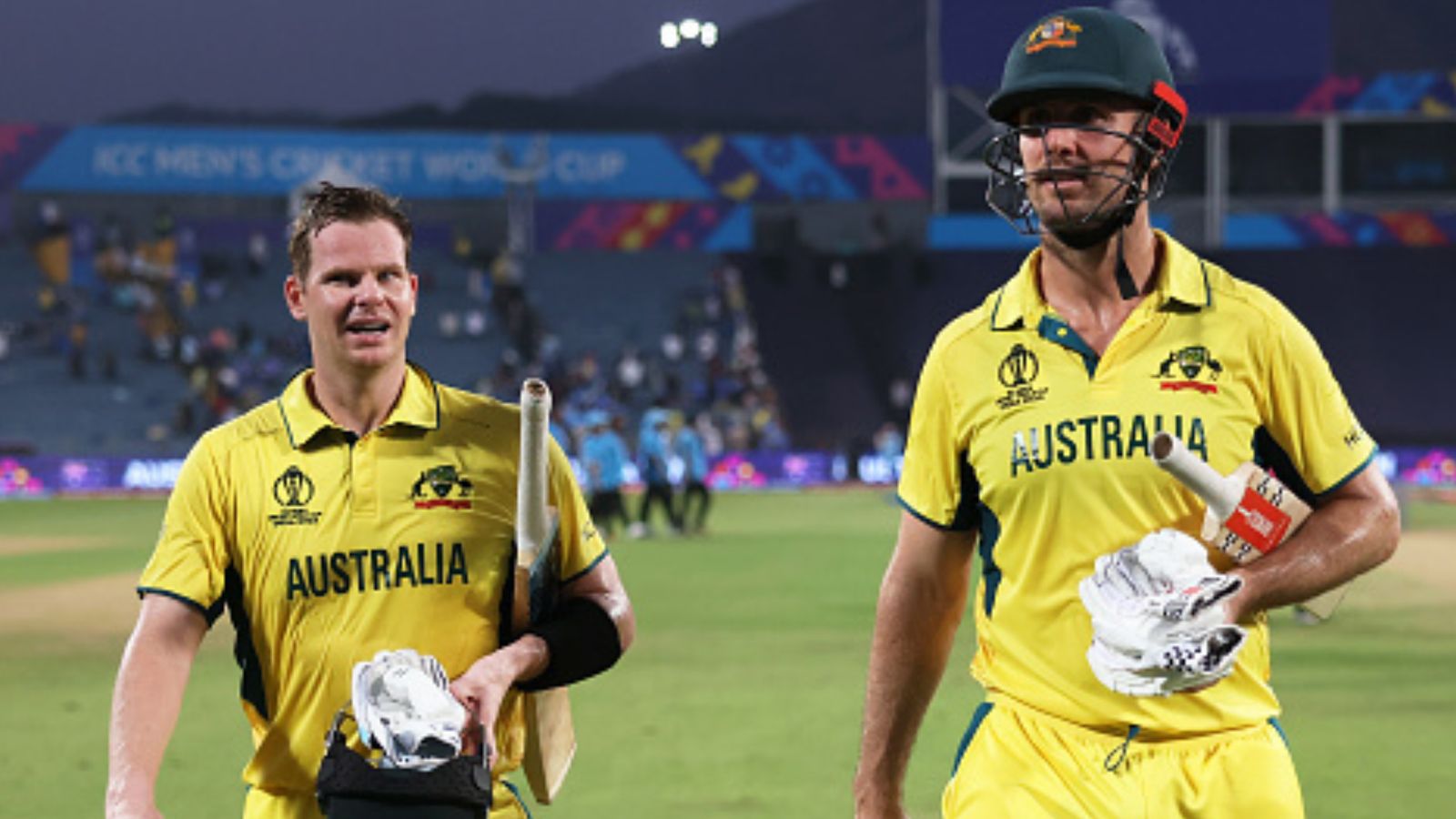 Big News: Australia announce Mitchell Marsh-led T20 World Cup squad, Steve Smith, 29-ball centurion miss out of 15-member fold Australia's Steve Smith (left) and Mitchell Marsh in this frame. (Getty)