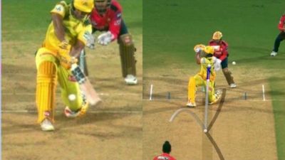 After Hardik Pandya, Shivam Dube departs on golden duck following selection in India's T20 World Cup 2024 squad Shivam Dube departs on golden duck (Twitter screen grab)