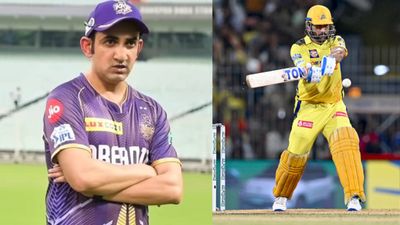 'CSK have given MS Dhoni the freedom to...': Gautam Gambhir's big statement on former Chennai skipper's role in IPL 2024 KKR mentor Gautam Gambhir (left) and CSK's superstar MS Dhoni in this frame. (Getty)