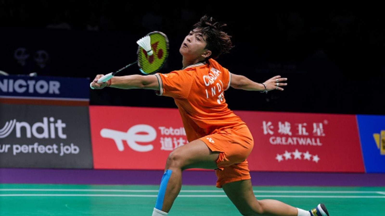 Uber Cup 2024: Ashmita Chaliha-led young Indian team loses 0-3 to Japan in quarterfinals Ashmita Chaliha of India competes against Aya Ohori of Japan at the Thomas & Uber Cup Finals 2024. (Getty)