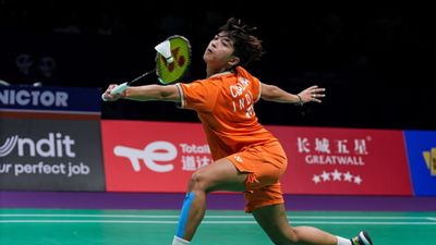 Uber Cup 2024: Ashmita Chaliha-led young Indian team loses 0-3 to Japan in quarterfinals Ashmita Chaliha of India competes against Aya Ohori of Japan at the Thomas & Uber Cup Finals 2024. (Getty)