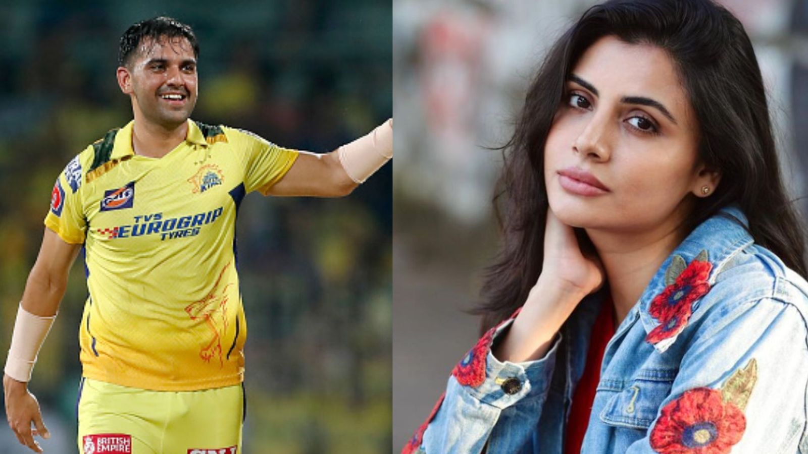 CSK’s pacer Deepak Chahar’s sister lashes out at brother’s trollers after his injury, says ‘Stop being so insensitive guys!’ CSK's Deepak Chahar (L) and