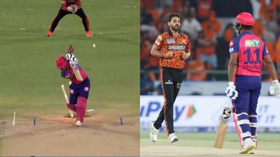 After Hardik Pandya and Shivam Dube, Sanju Samson departs on duck following selection in India's T20 World Cup 2024 squad Bhuvneshwar Kumar dismisses Sanju Samson on duck (Twitter)