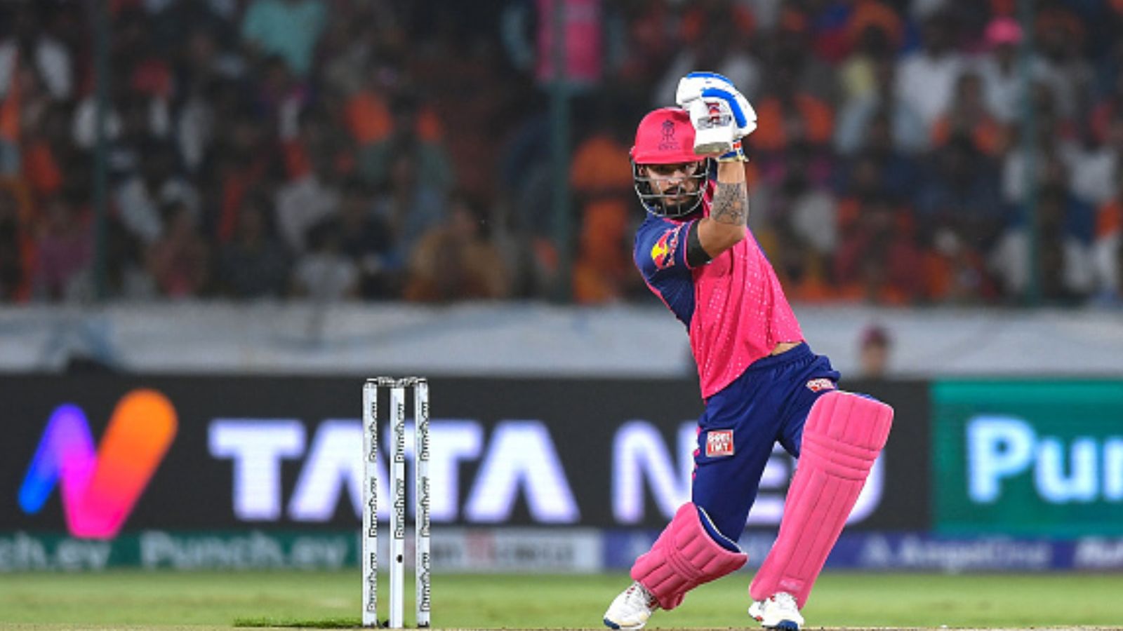 IPL 2024 Orange Cap: Riyan Parag enters tops 5 after SRH vs RR's thriller, Ruturaj Gaikwad continues his stay on summit RR's star batter Riyan Parag in this frame. (Getty)