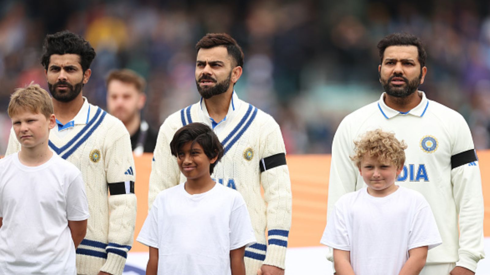 Big News: Massive blow to Rohit Sharma's Team India, loses World no.1 spot to this team India's Ravindra Jadeja (left), Virat Kohli (centre) and Rohit Sharma in this frame. (Getty)