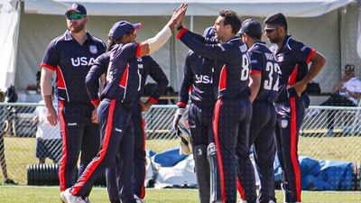 Co-hosts USA announce T20 World Cup 2024 squad, name 4 former IPL players including New Zealand's World Cup 2015 finalist USA cricketers celebrate a wicket (Photo Courtesy: USA Cricket, X)
