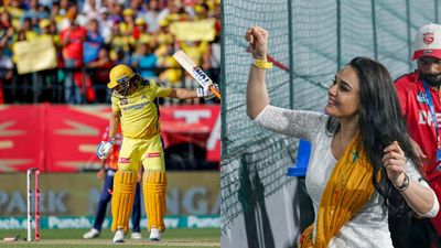 'We lost and he got out': Preity Zinta replies to fan wanting to see MS Dhoni play in Punjab Kings MS Dhoni and Preity Zinta in frame (Getty)